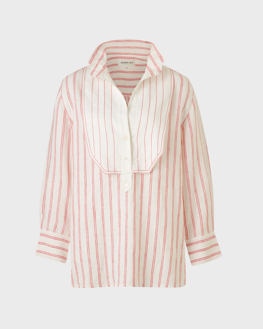 The Tab Shirt (Red Stripe)