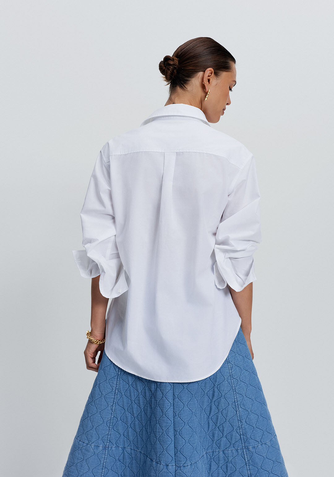 The Cutaway Booker Shirt (White)