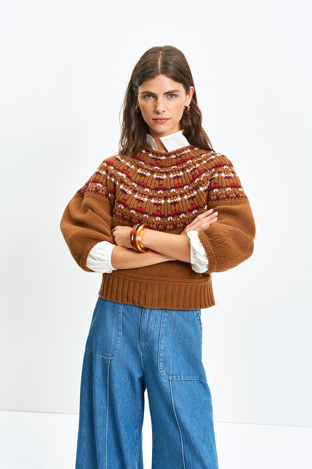 Alpine Sweater (Camel Brown)