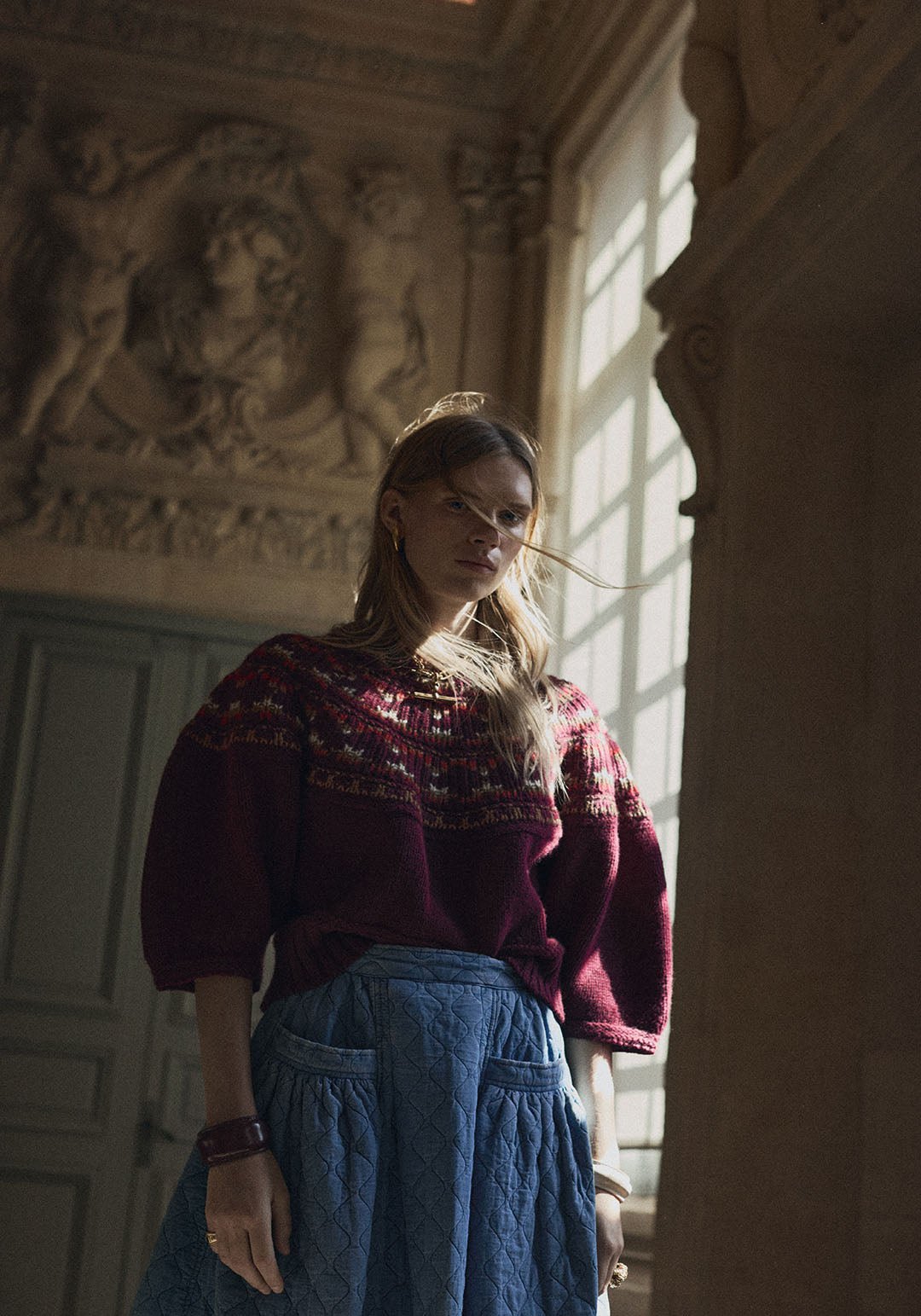 The Quilted Gaucho Skirt
