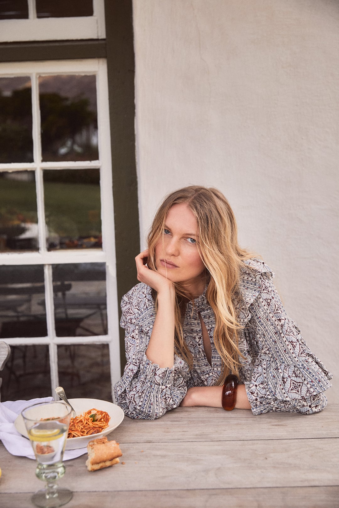 Copain Shirt (Ginger Jar Print)