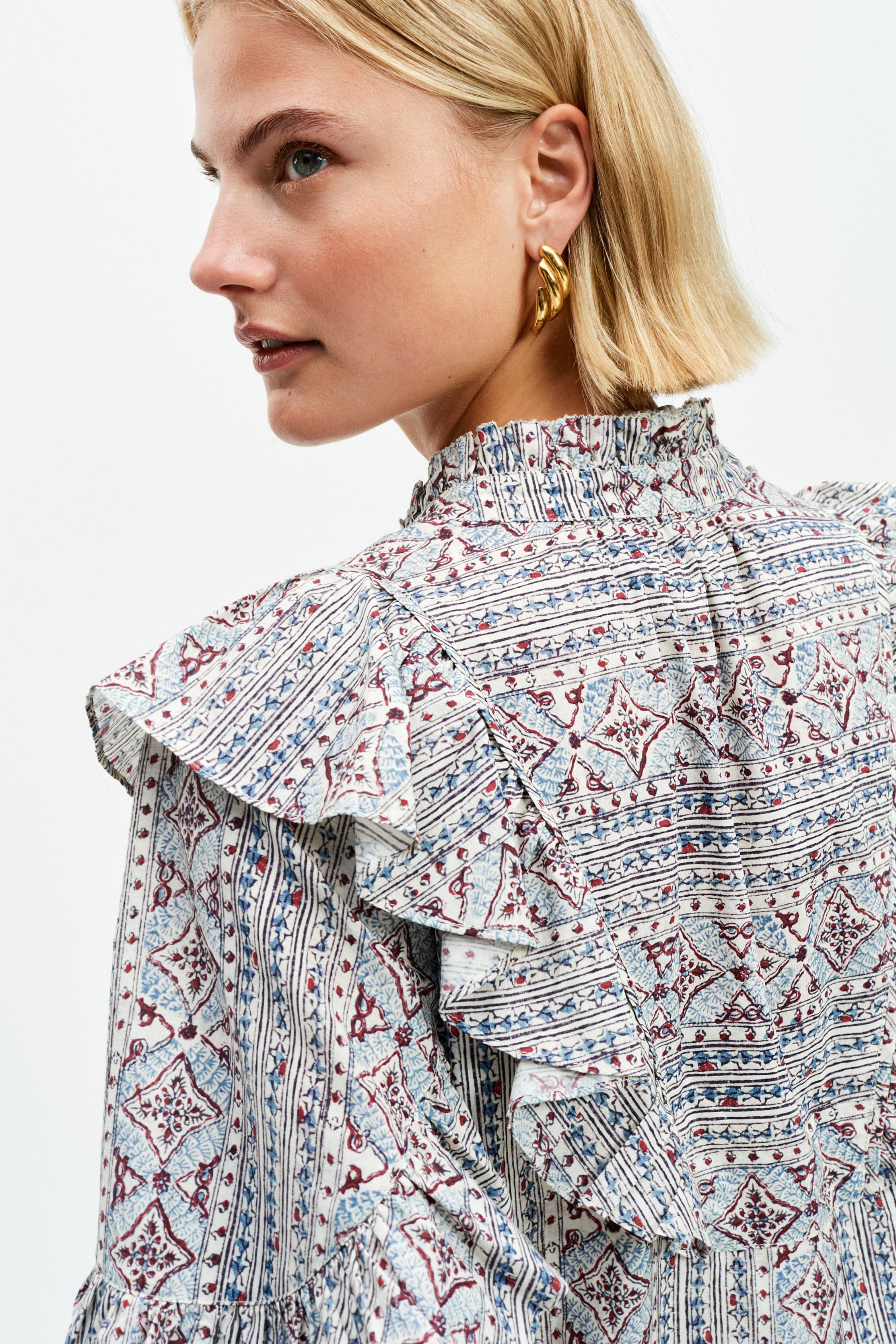 Copain Shirt (Ginger Jar Print)