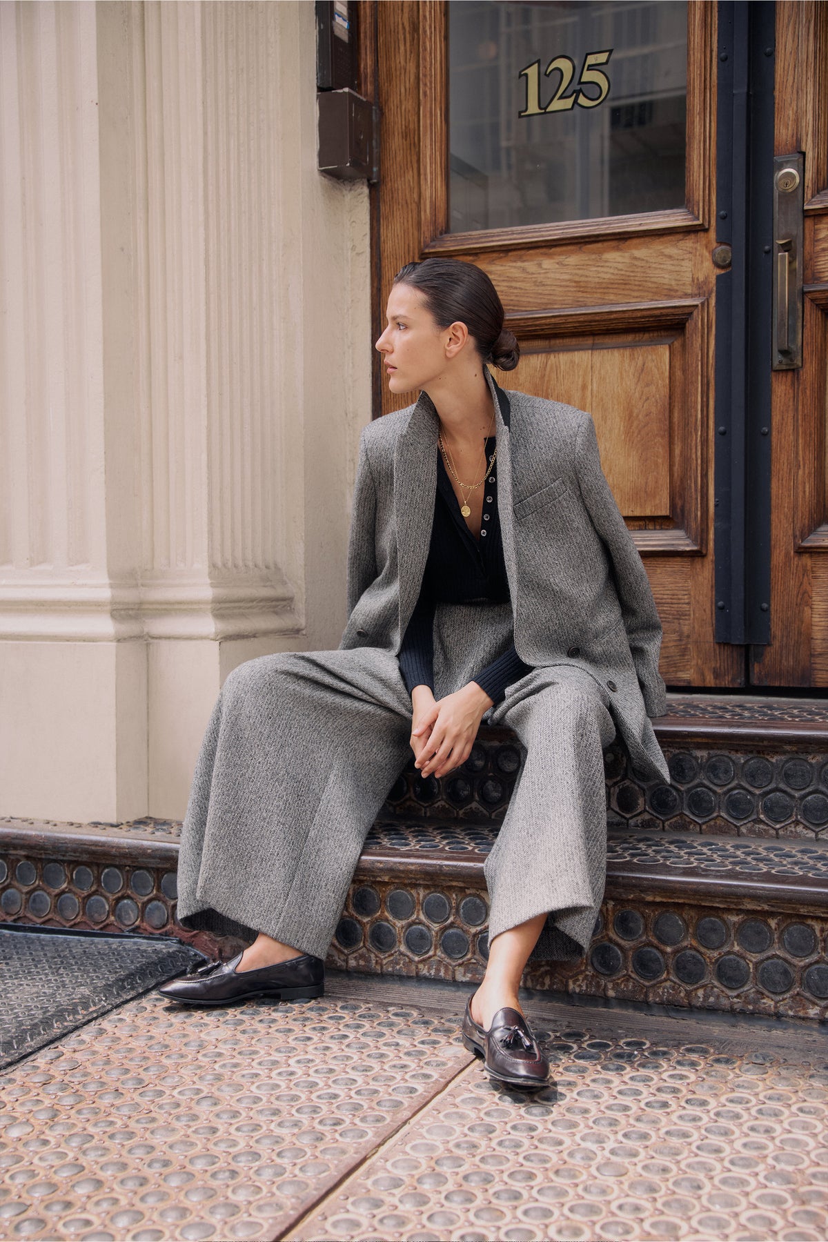 Deep Pleat Pant