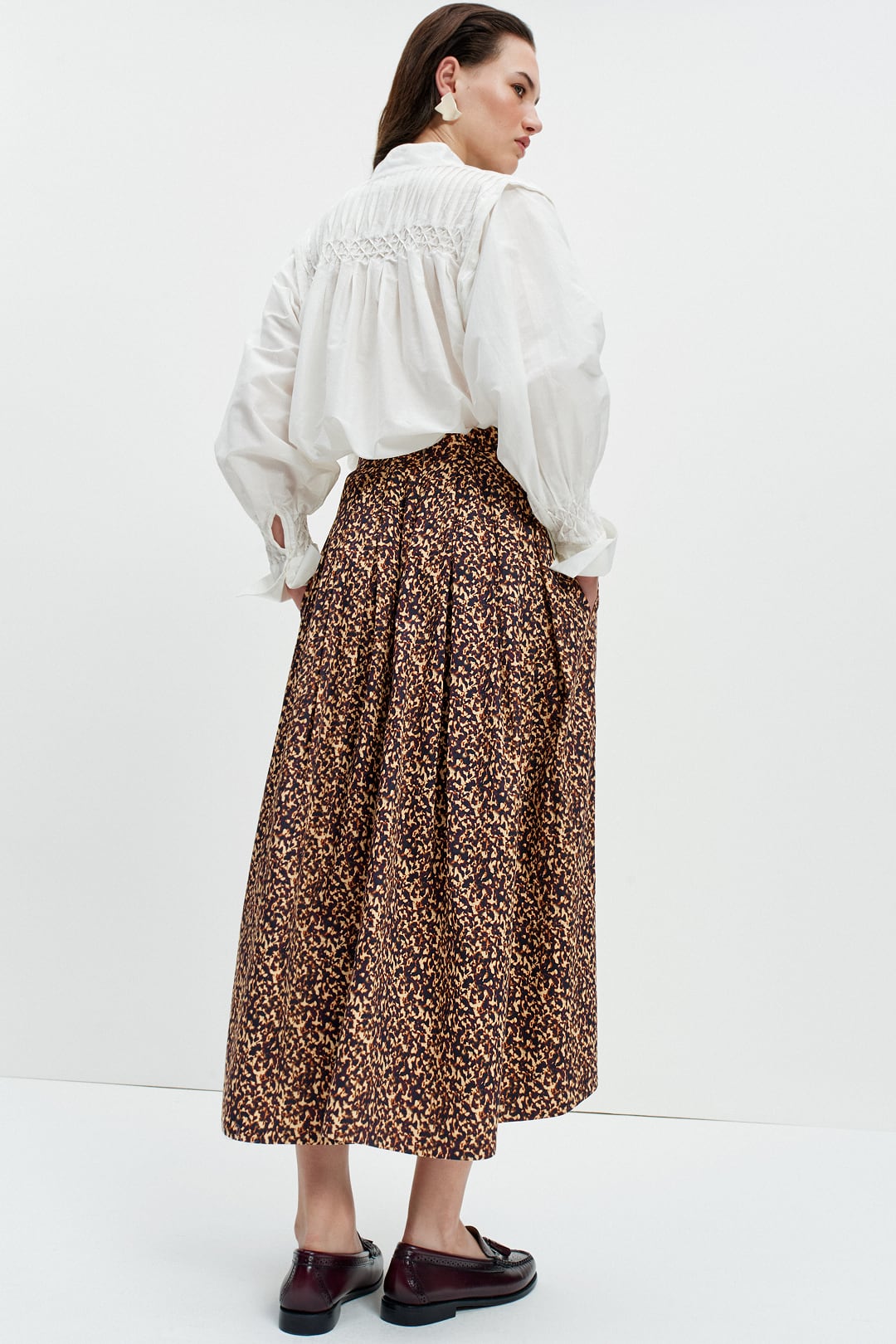 Friday Skirt (Tortoiseshell Print)