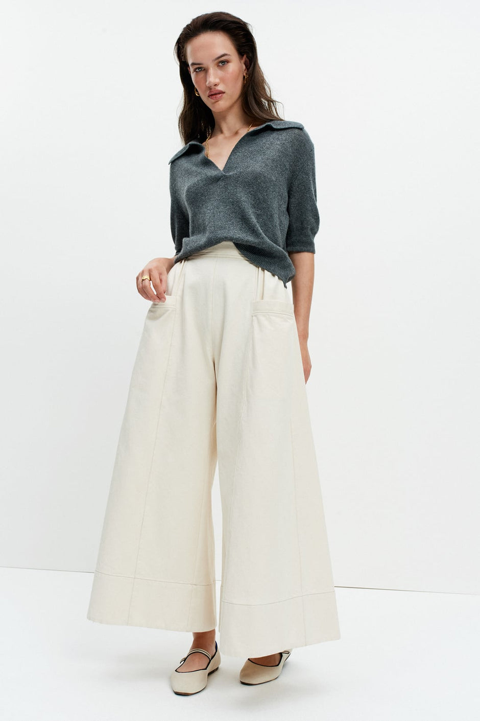 Gaucho Jean (Ecru)