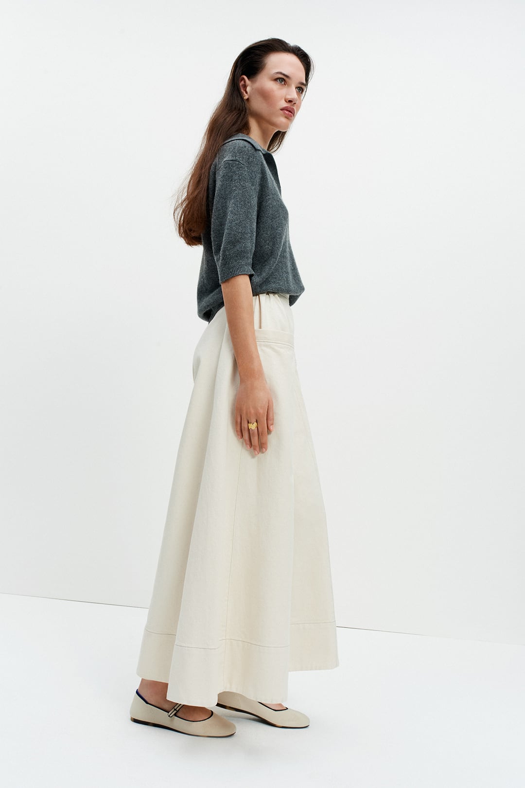 Gaucho Jean (Ecru)