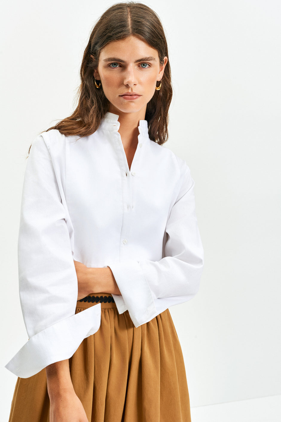Ivo Shirt (White Cotton)