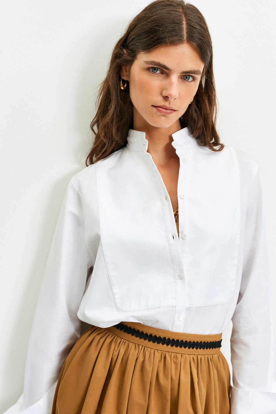 Ivo Shirt (White Cotton)