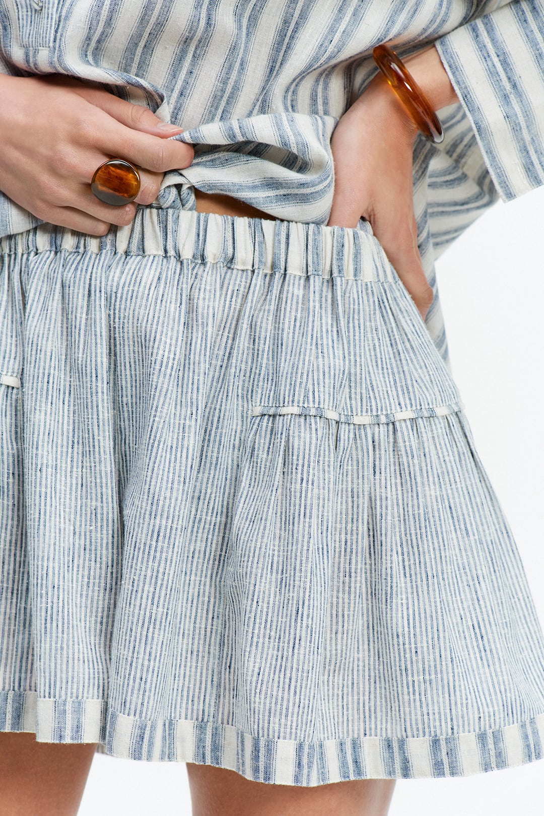 The Original Short (Indigo Stripe)