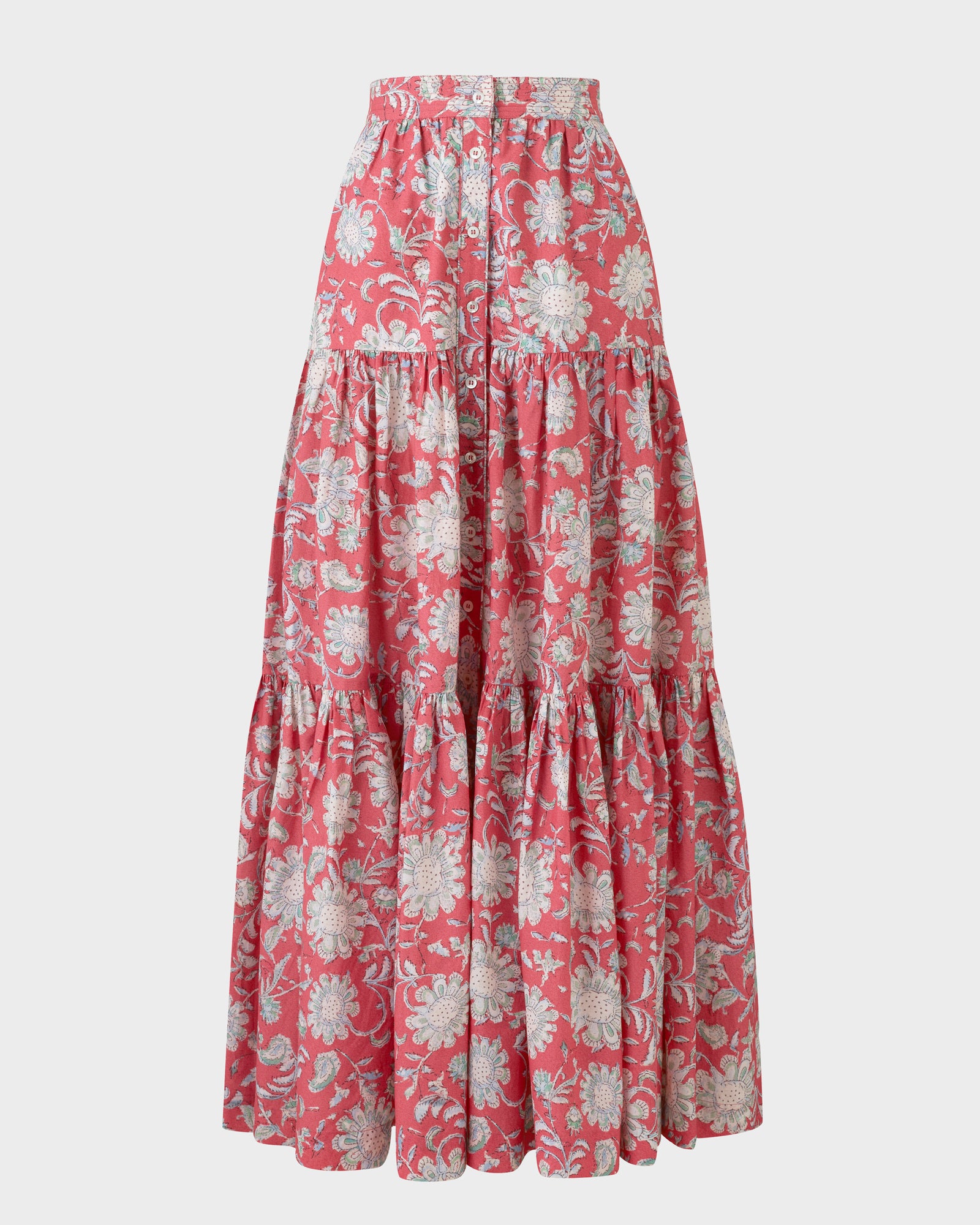 Peasant Skirt (Camille Floral Print)