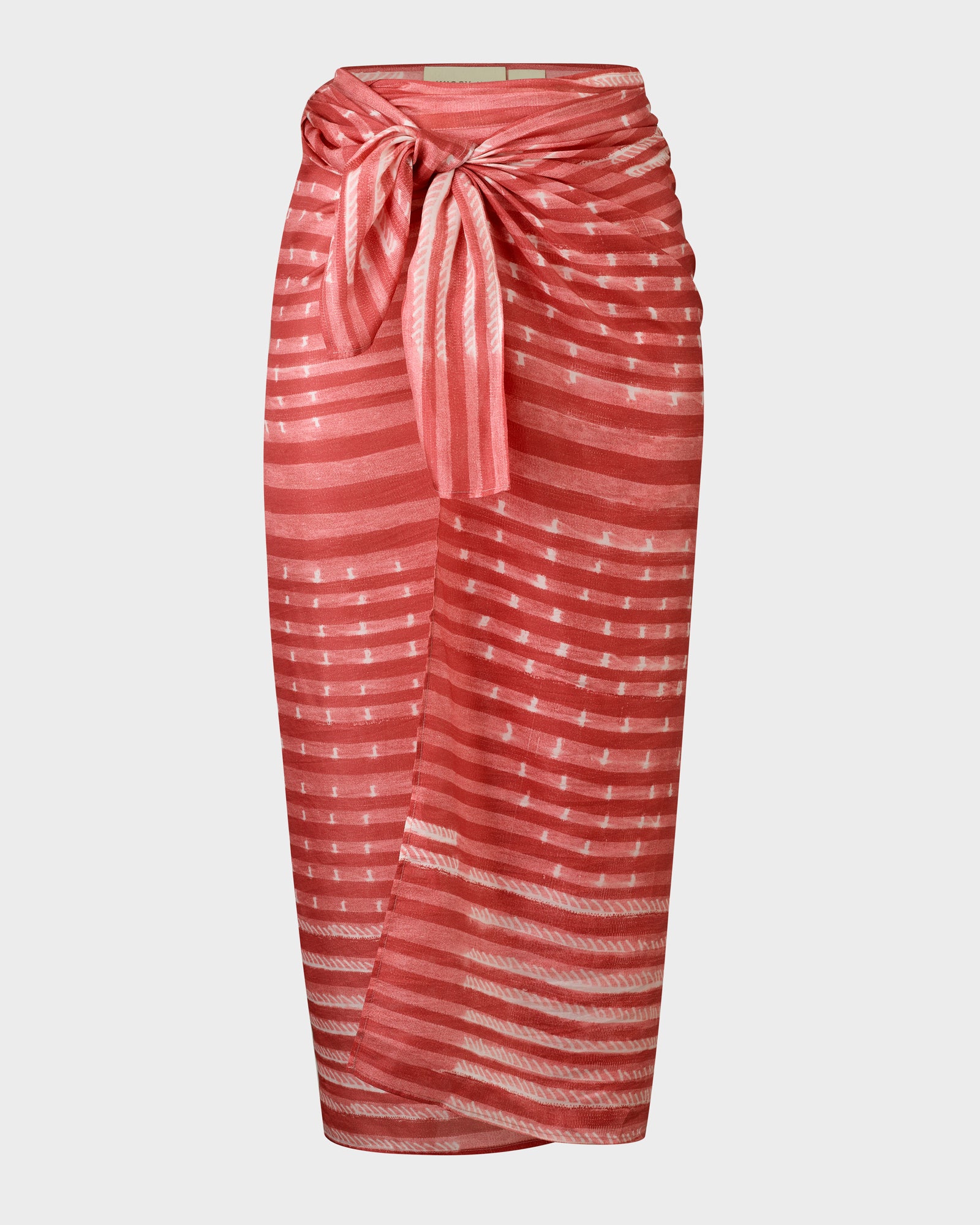 The Sarong (Pink Nigella Print)
