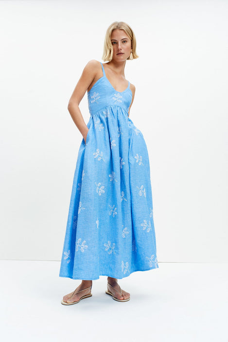 The Petra Dress (Sky Blue)