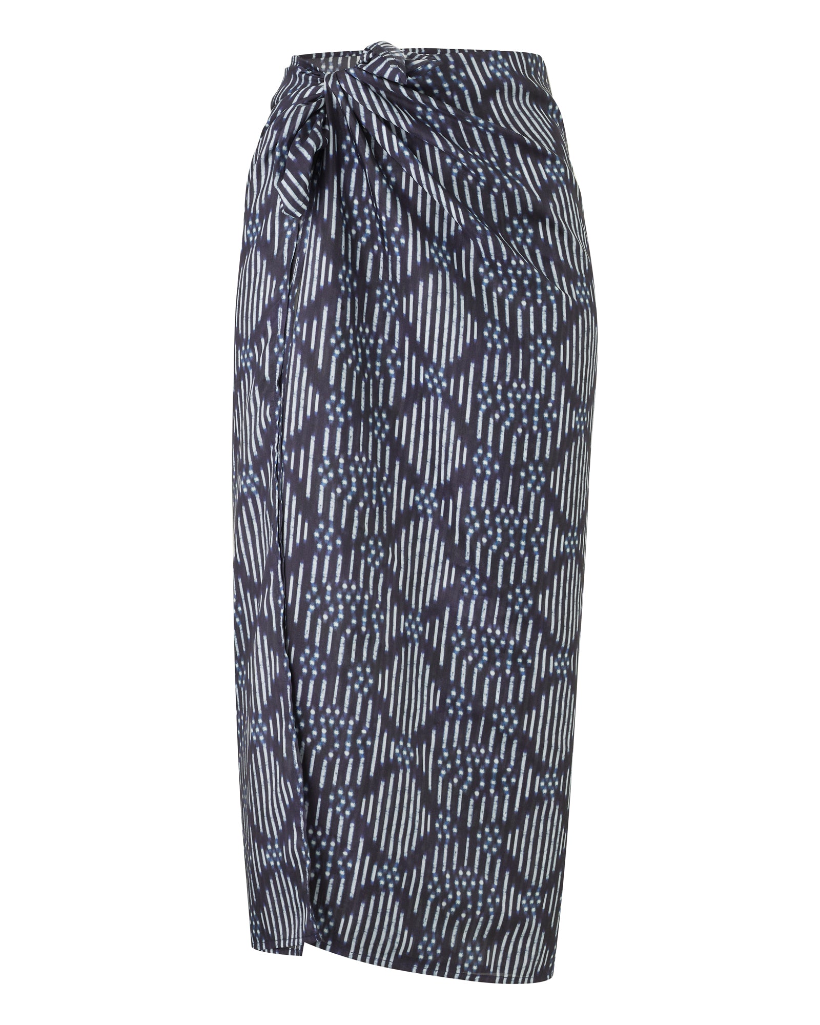 The Sarong (Indigo Shibori)