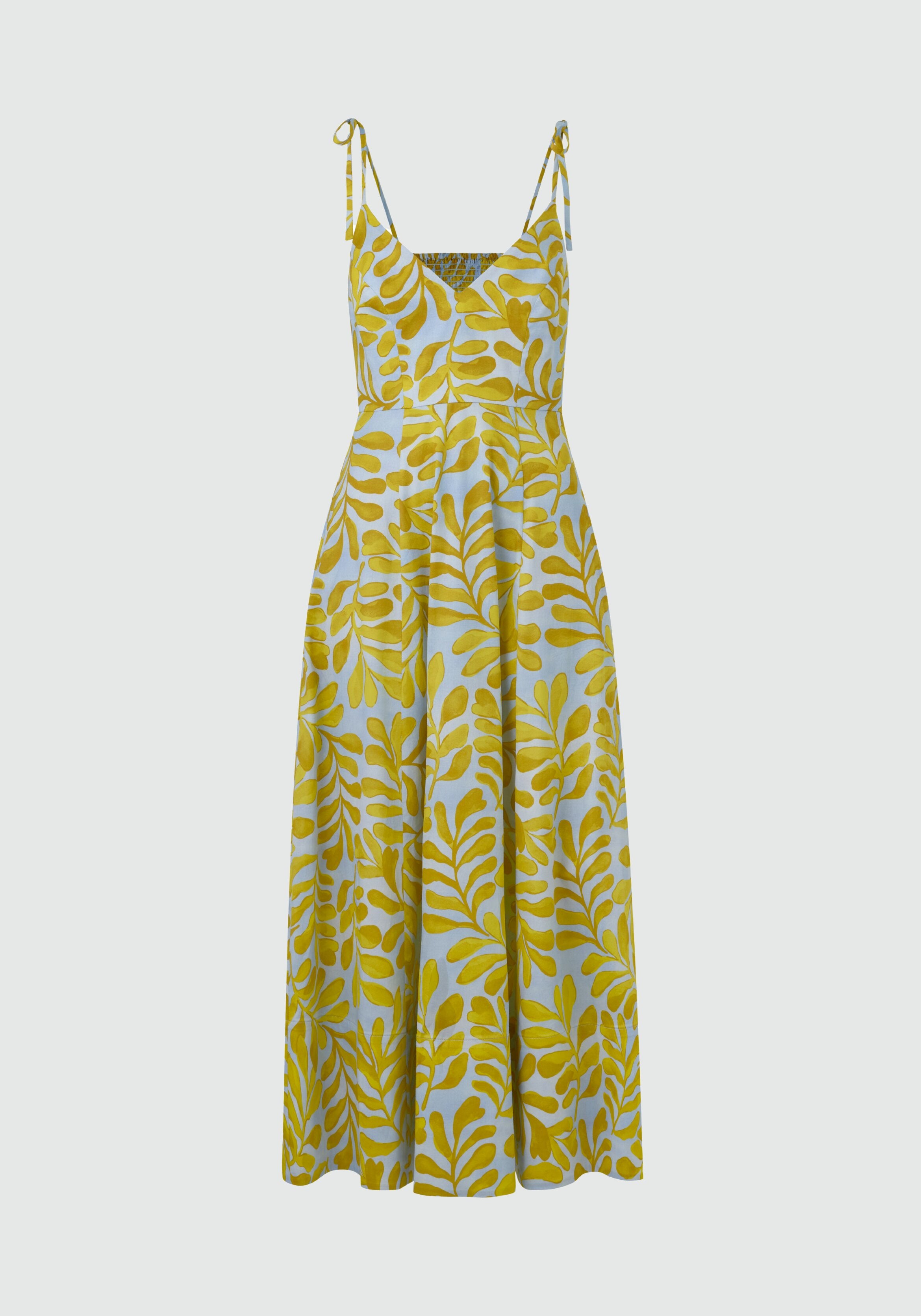 The Ekberg Dress (Citrus Palm)