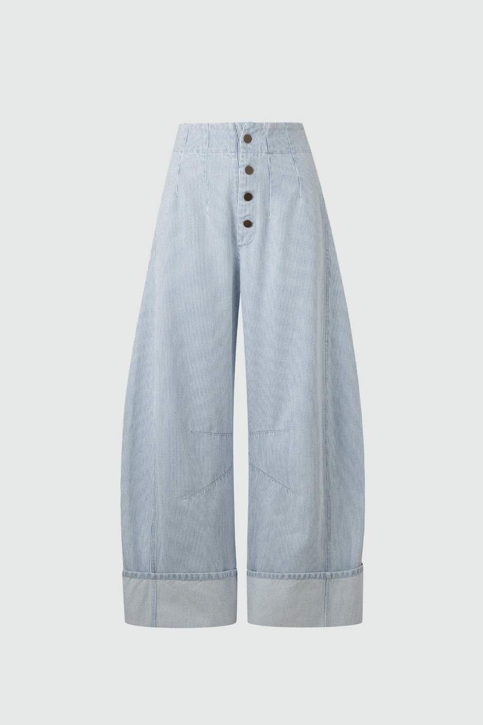 The Cuff Jean (Blue Stripe)
