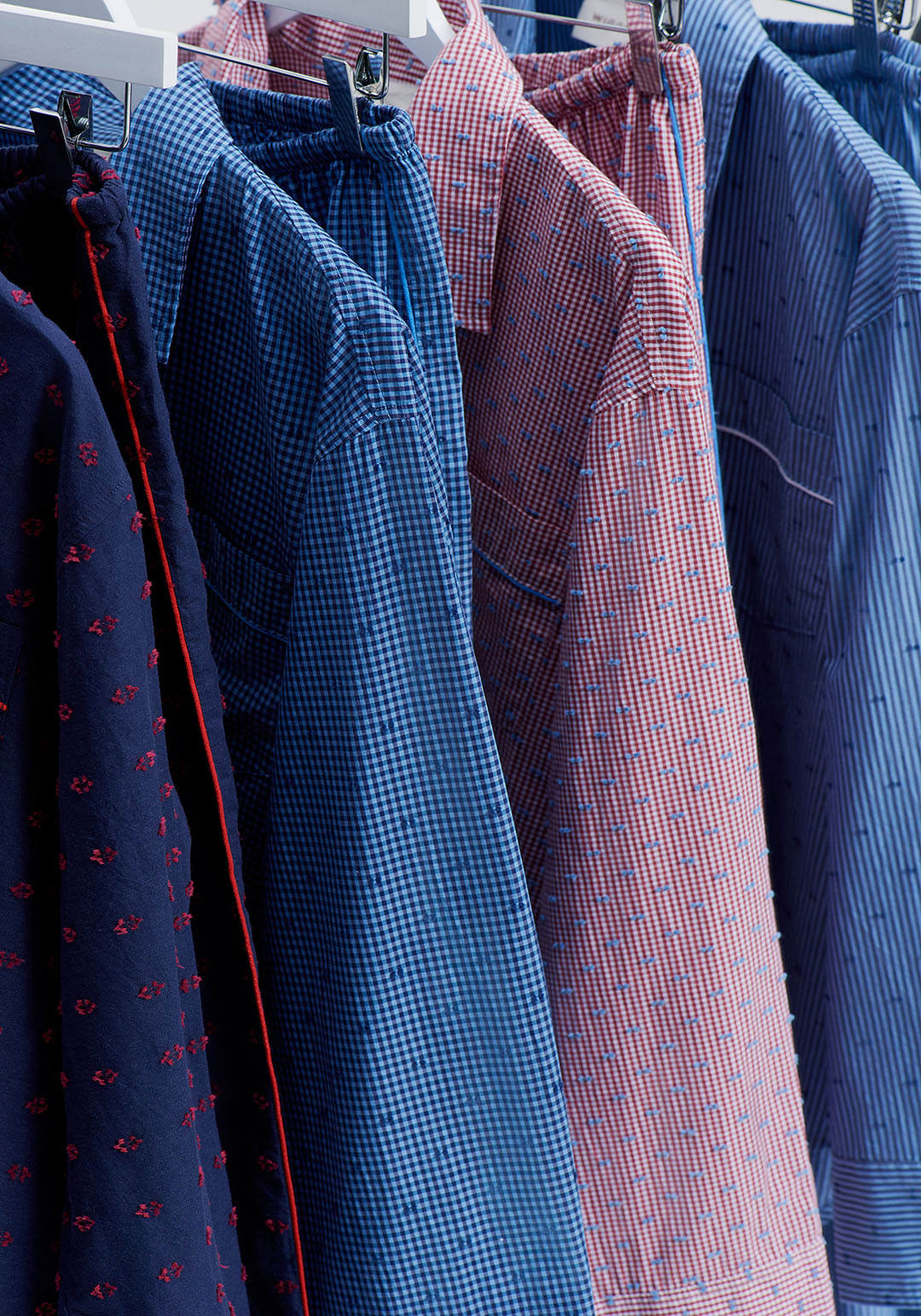 Pimlico Pyjama Blue Gingham