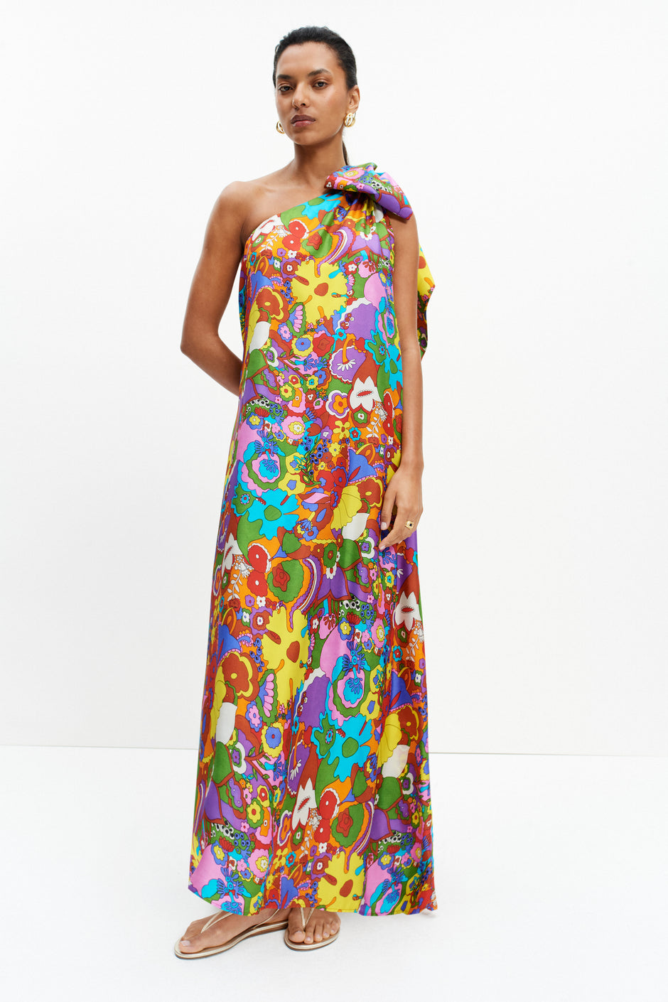 Bay Dress (Psychedelic Print)