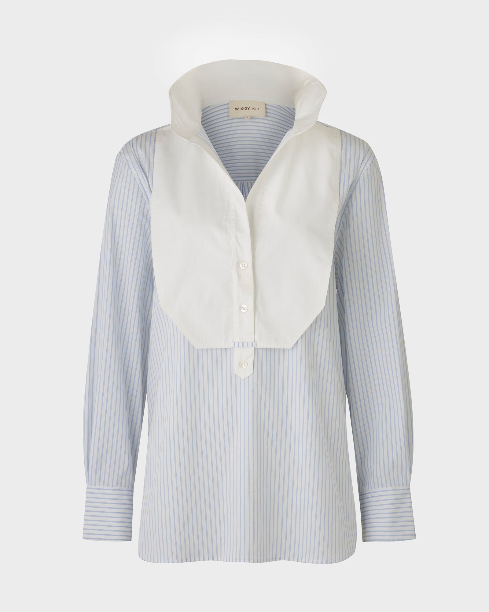 The Tab Shirt (Blue Stripe)