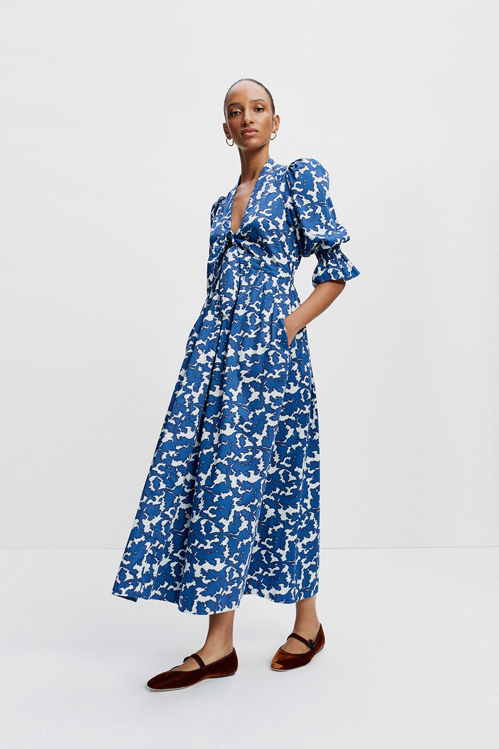 Bunny Dress (Ikat Floral)