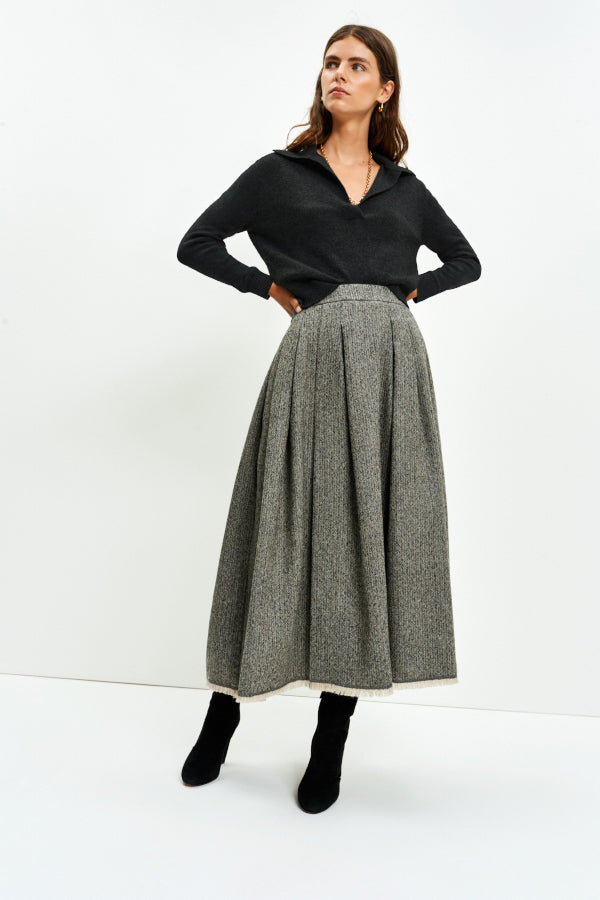 Long Sleeve Polo Knit