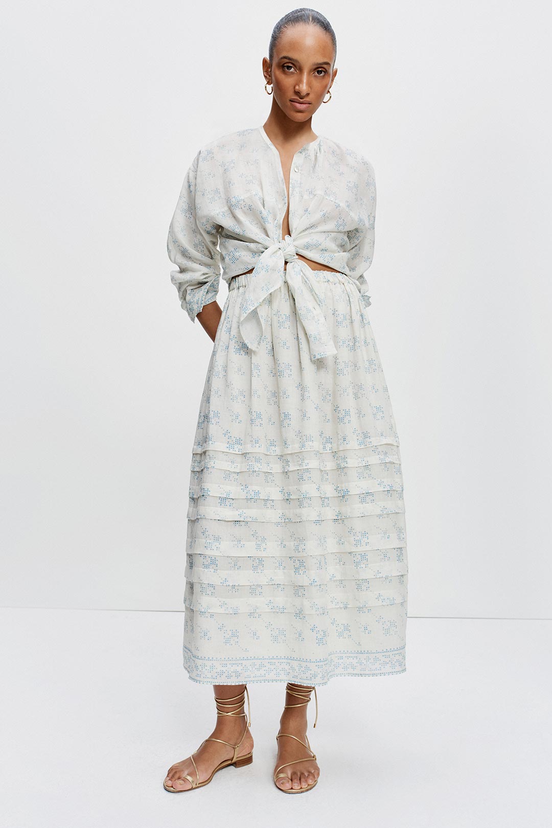 The Lavender Fields Skirt