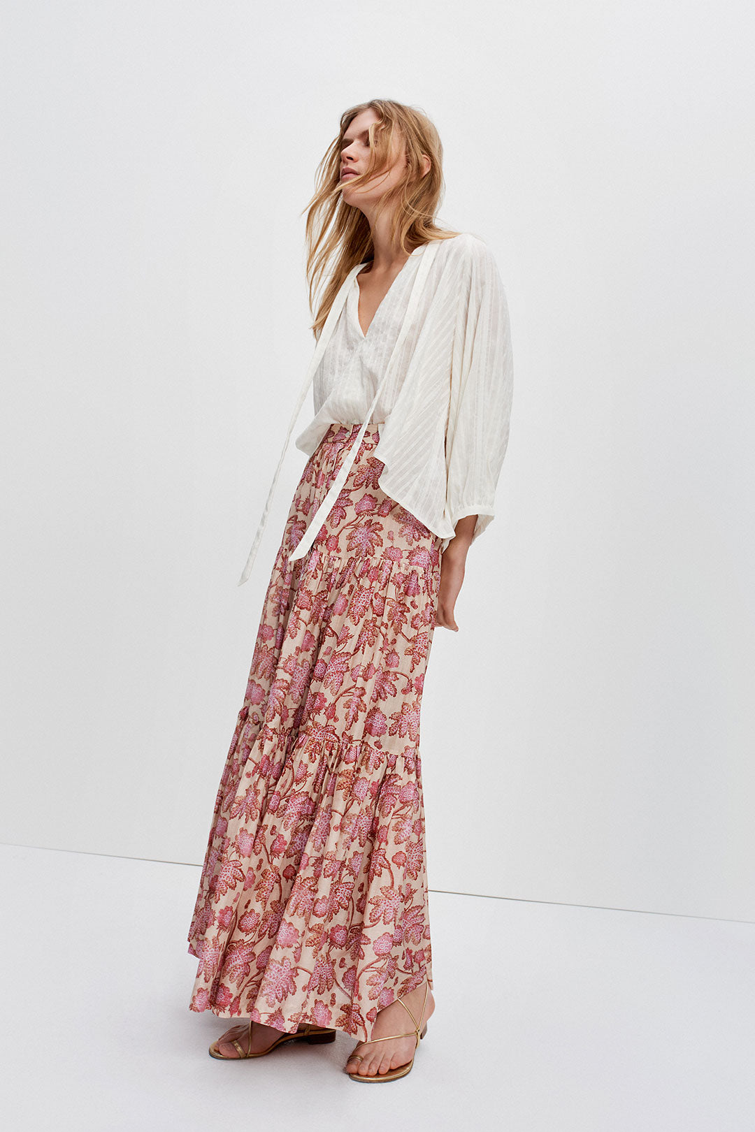 Peasant Skirt (Camargue Print)