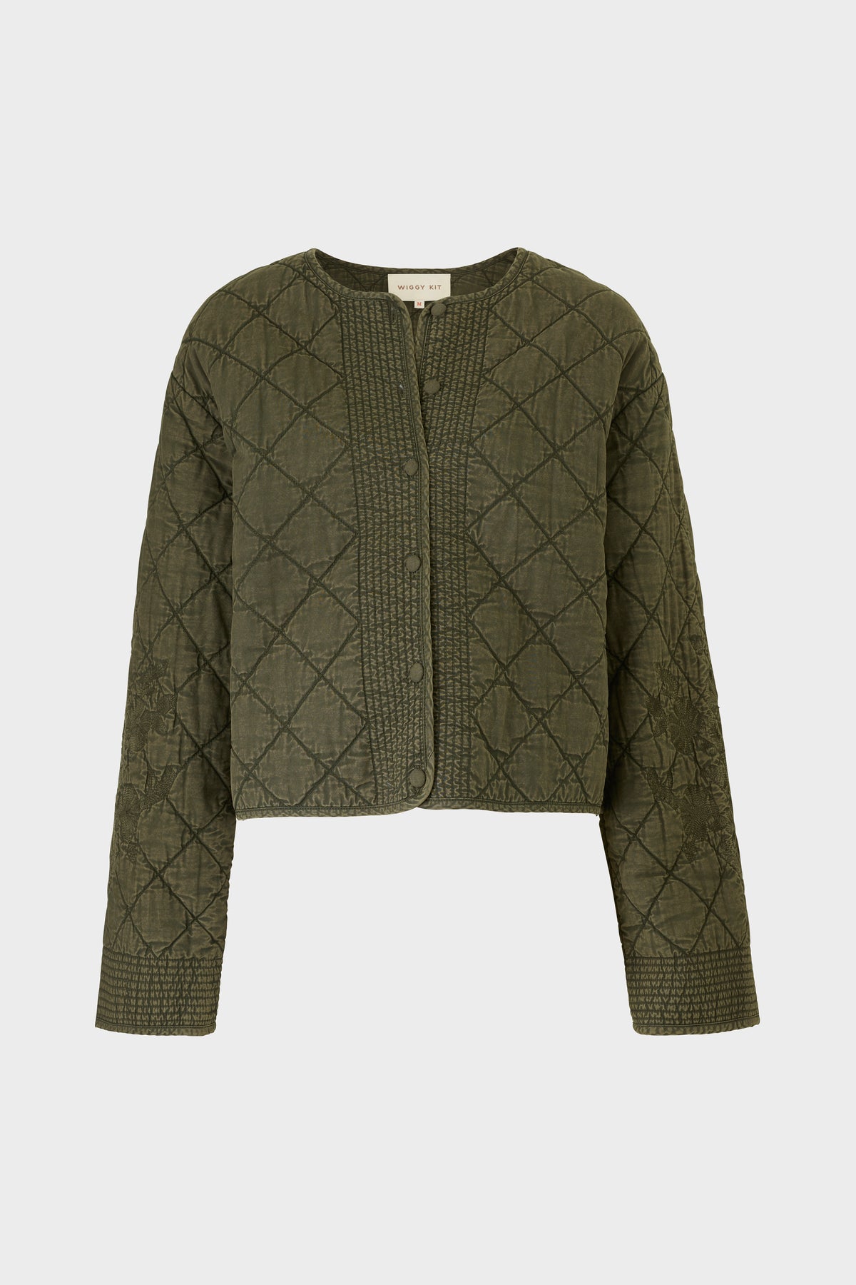 Quilted Jacket (Moss Green)