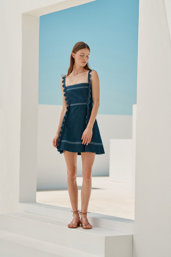 Mini Apron Dress
