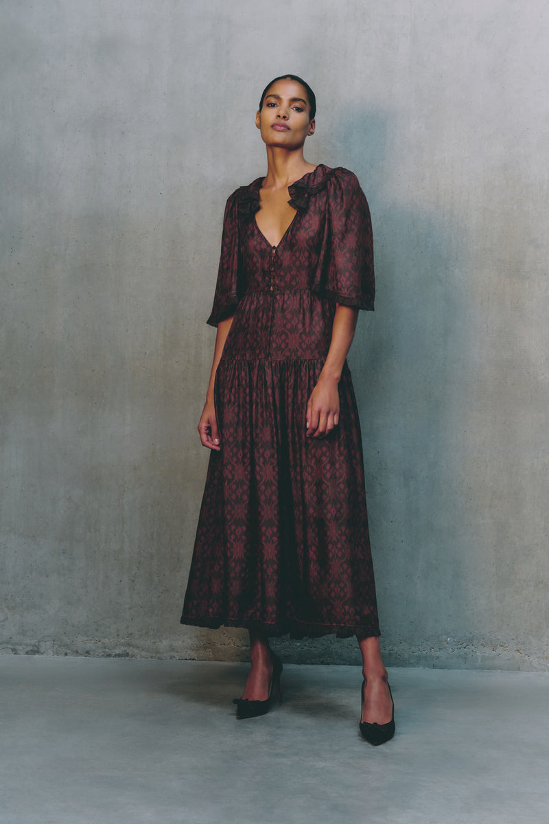 Silk Estancia Dress