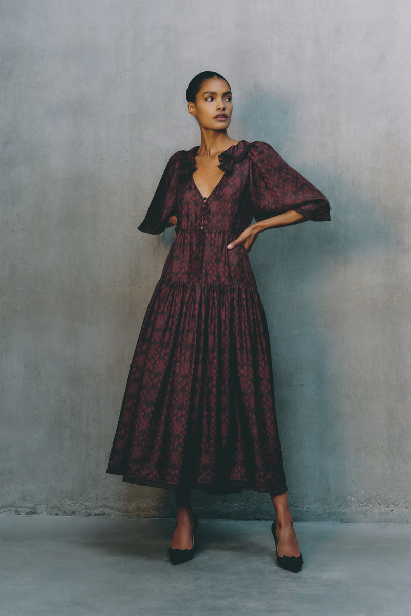 Silk Estancia Dress