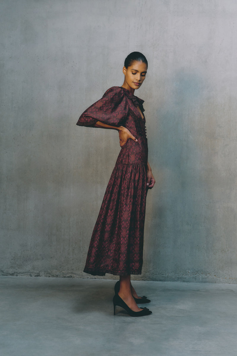 Silk Estancia Dress