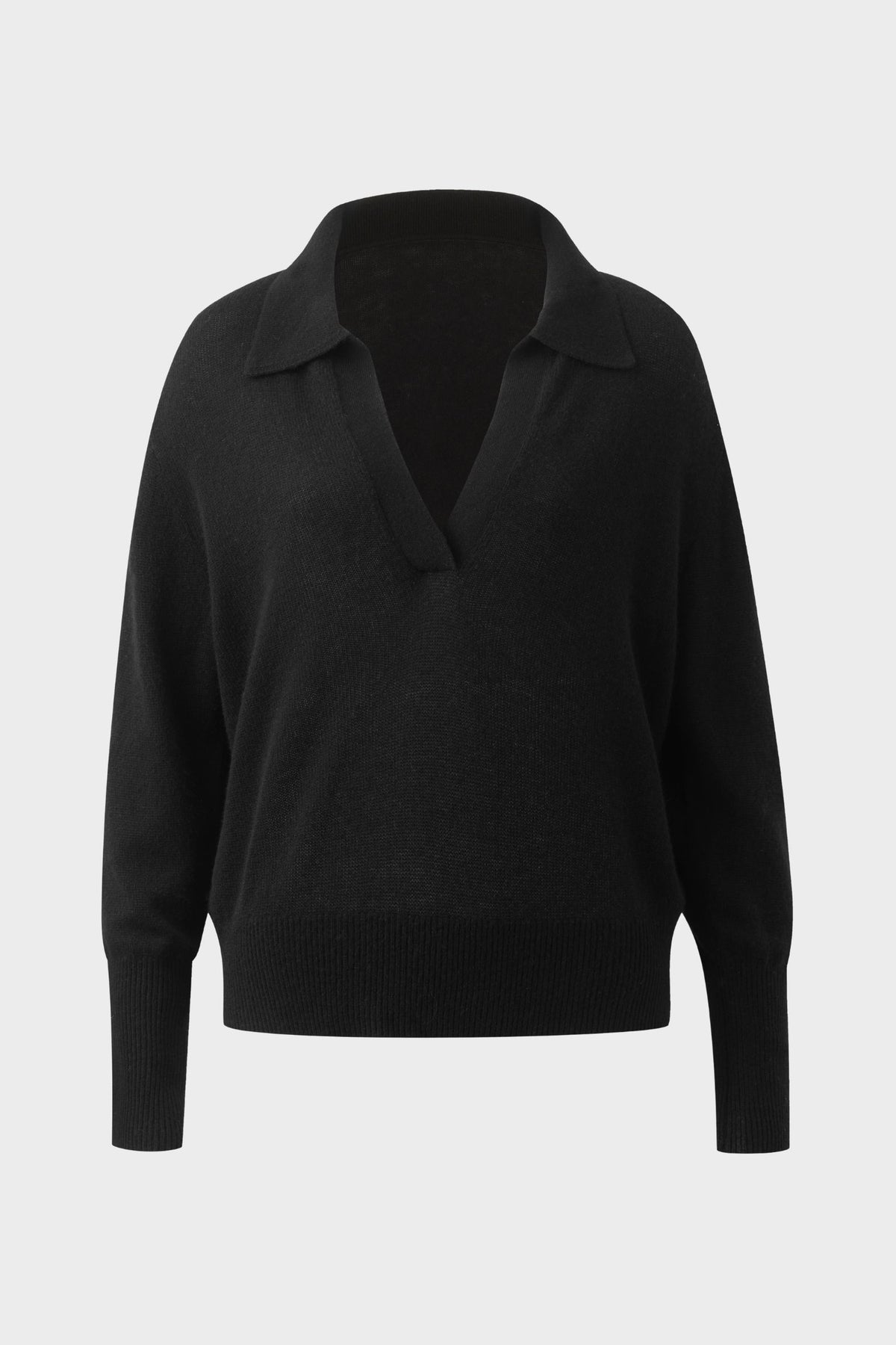 Long Sleeve Polo Knit