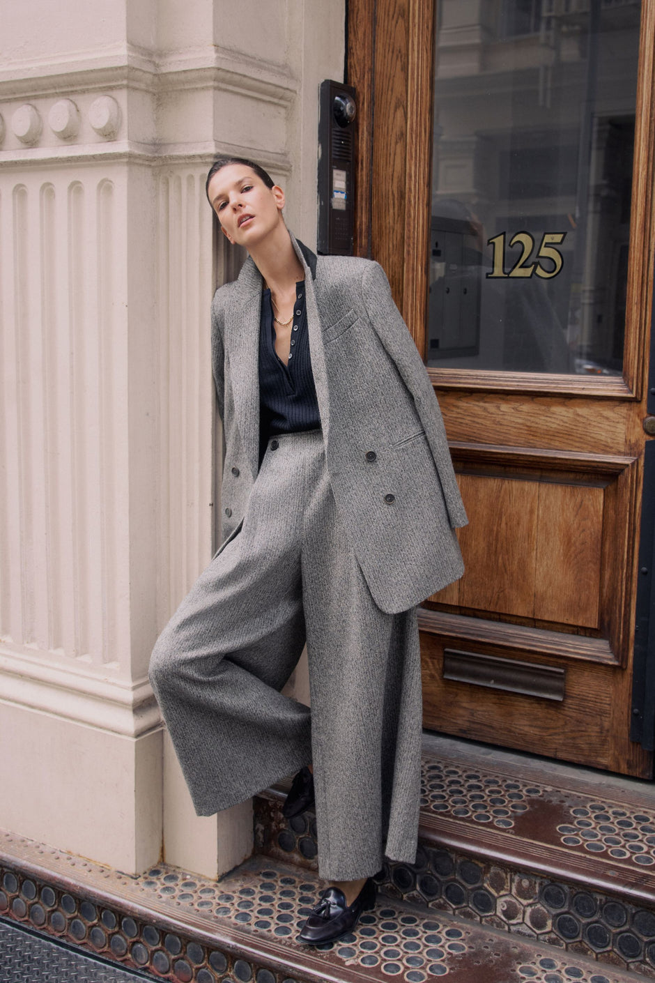 Deep Pleat Pant