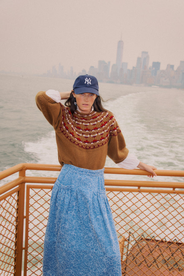 Gaucho Skirt (Scribble Denim)