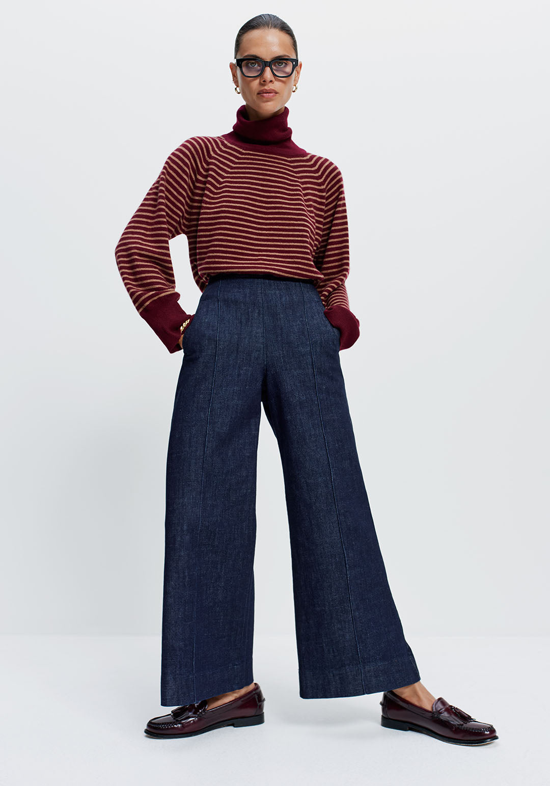 The Prep T-Neck Sweater