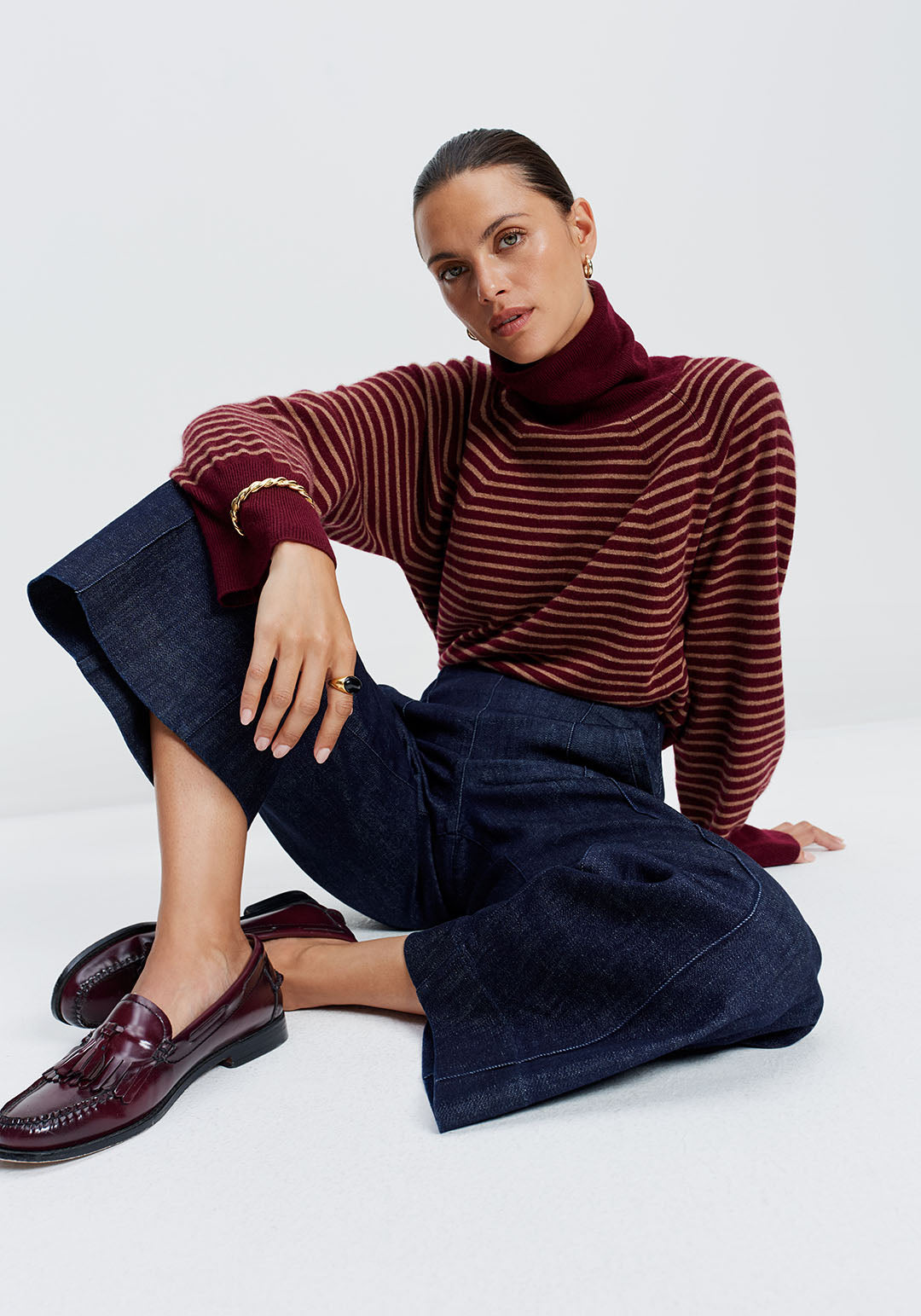 The Prep T-Neck Sweater
