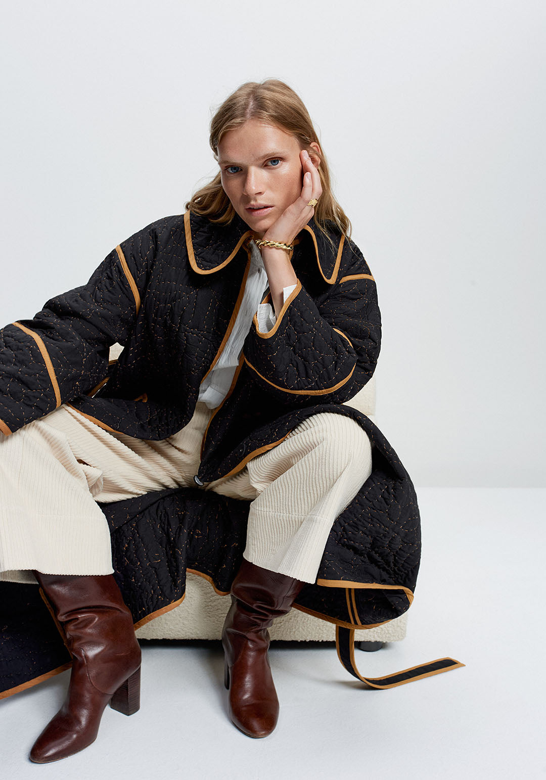 The Quilted Camine Coat