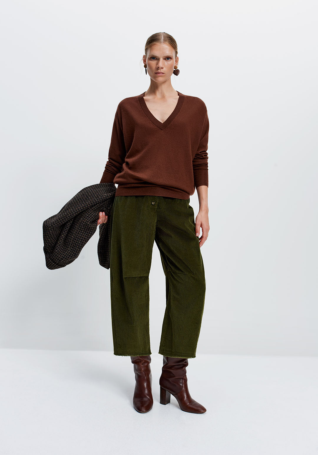 Deep V-Sweater