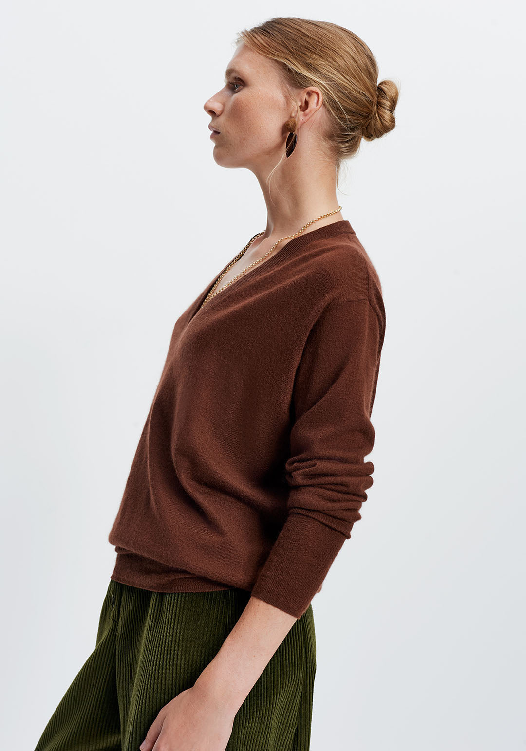 Deep V-Sweater