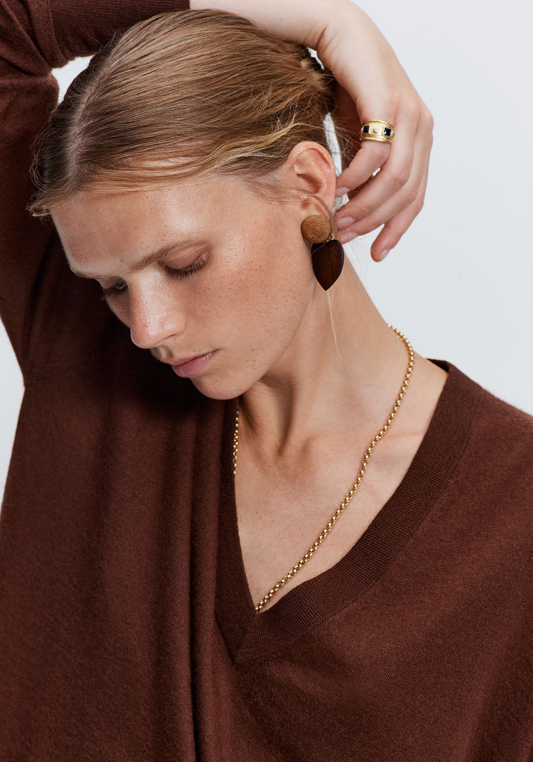 Deep V-Sweater