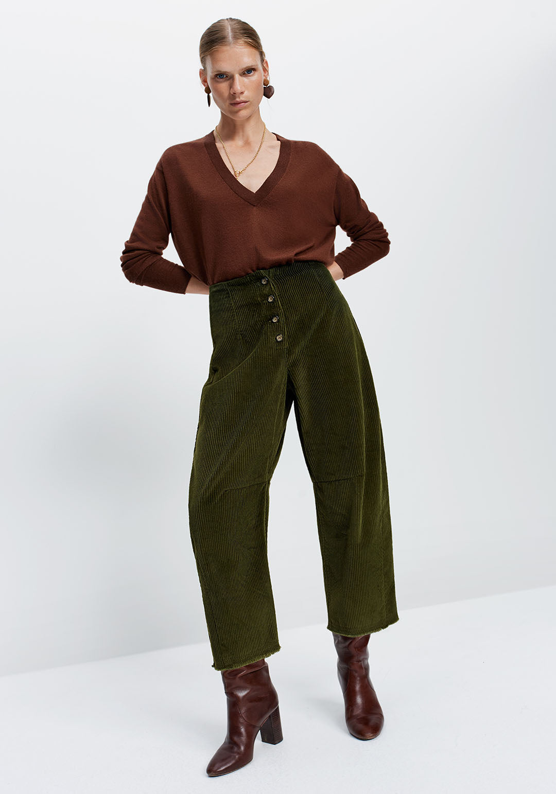 Deep V-Sweater