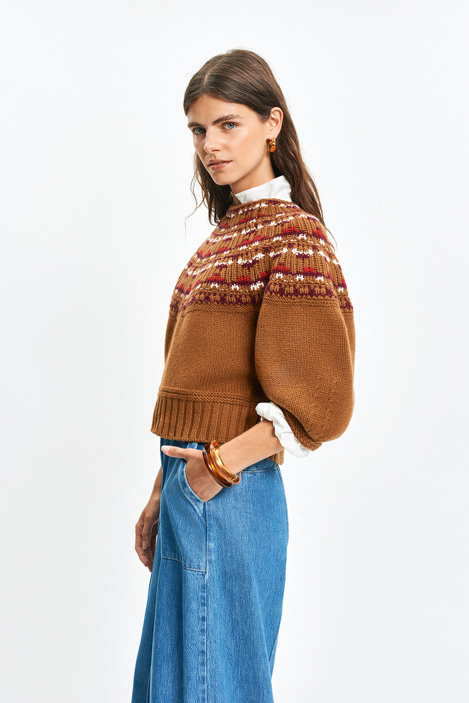 Alpine Sweater (Camel Brown)