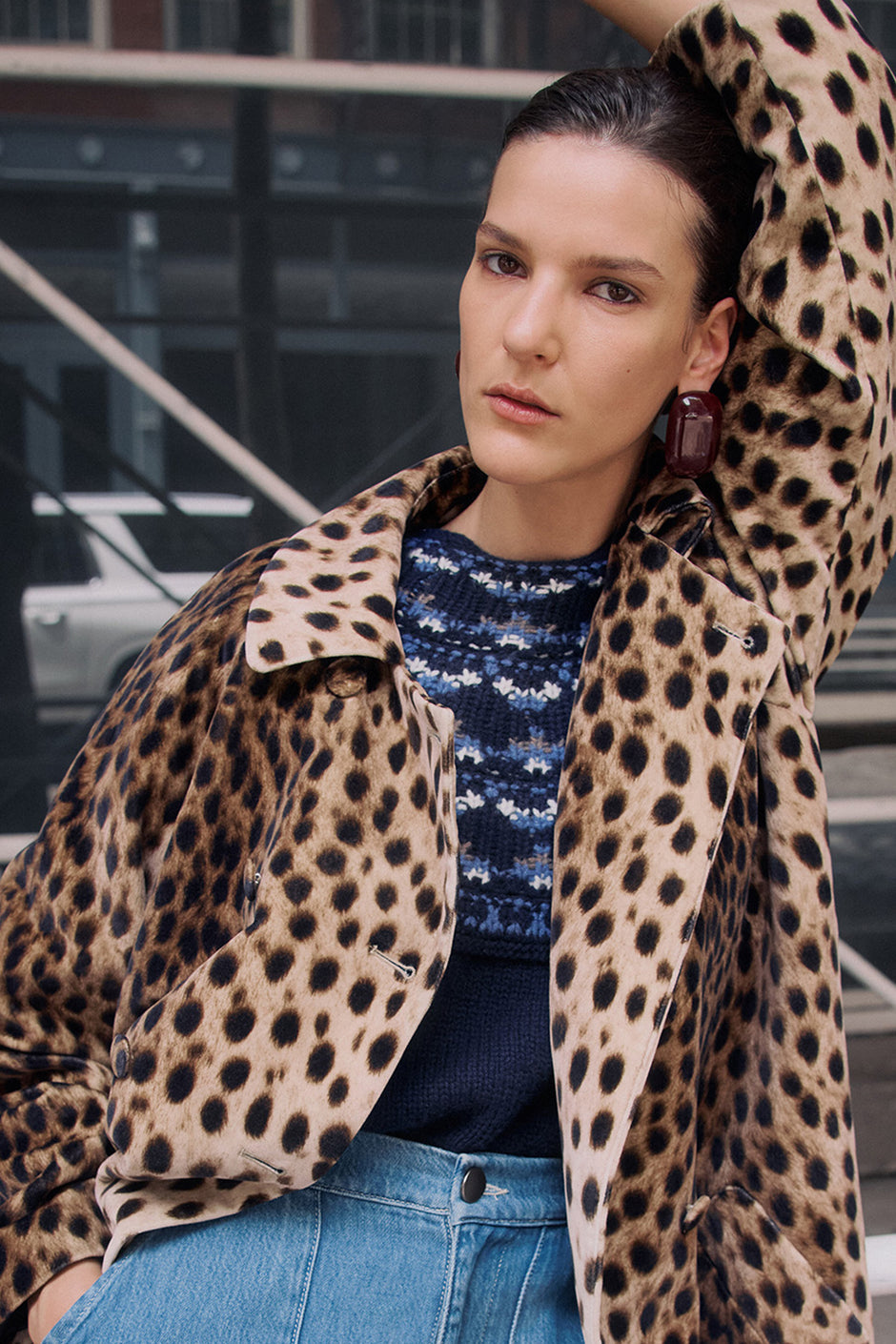 Alpine Sweater (Navy Blue)