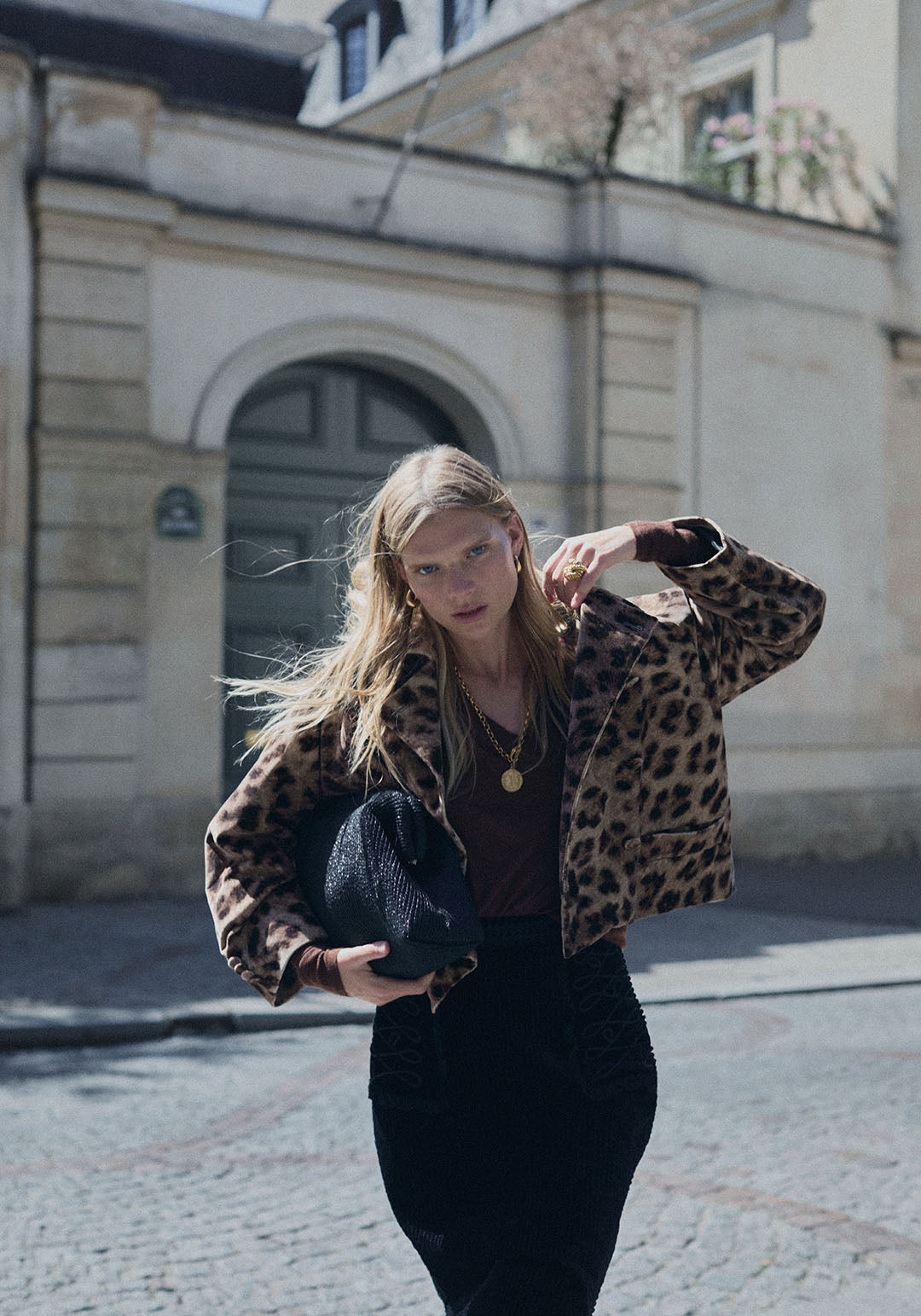 The Mercer Jacket (Velvet Leopard)