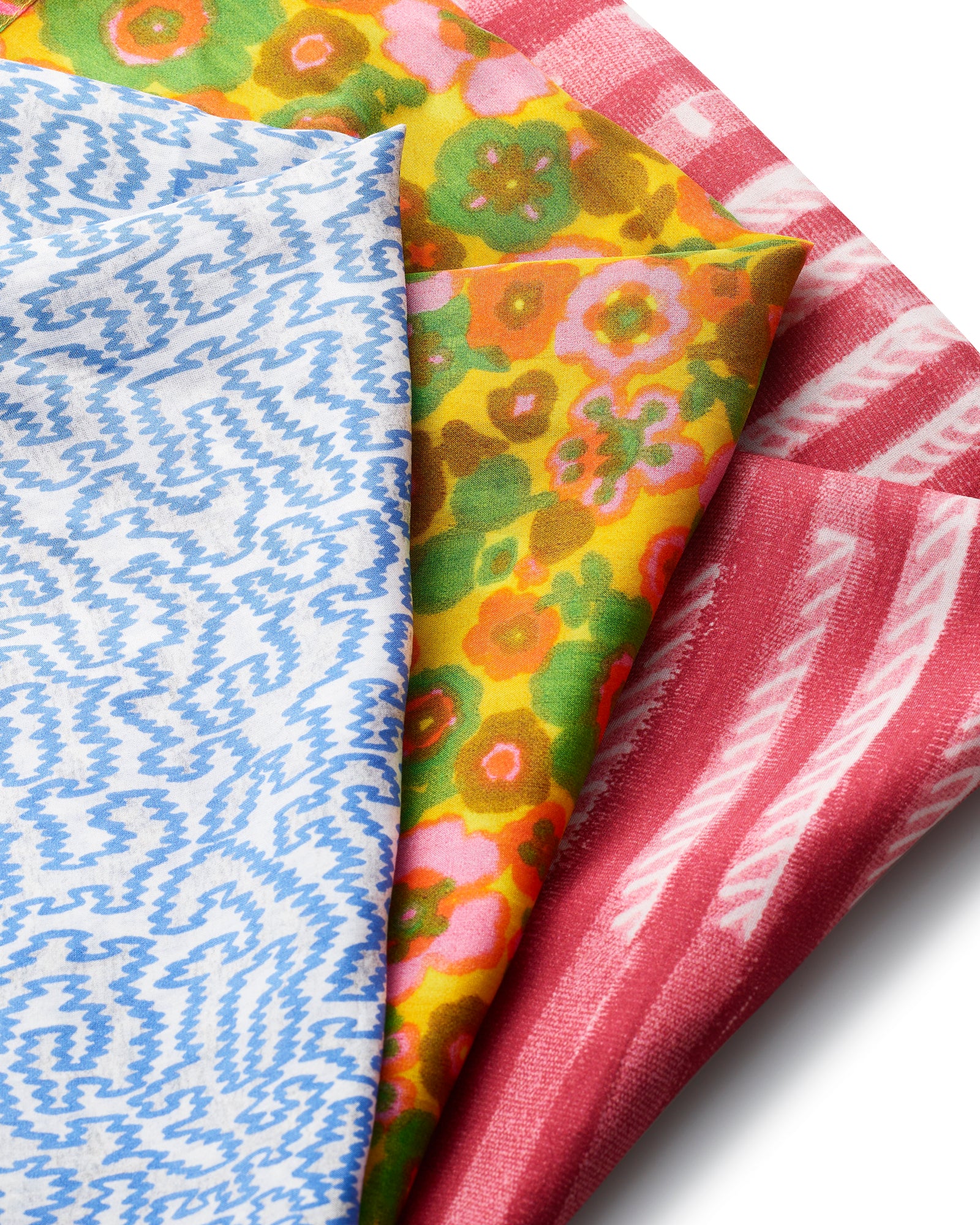 The Sarong (Pink Nigella Print)