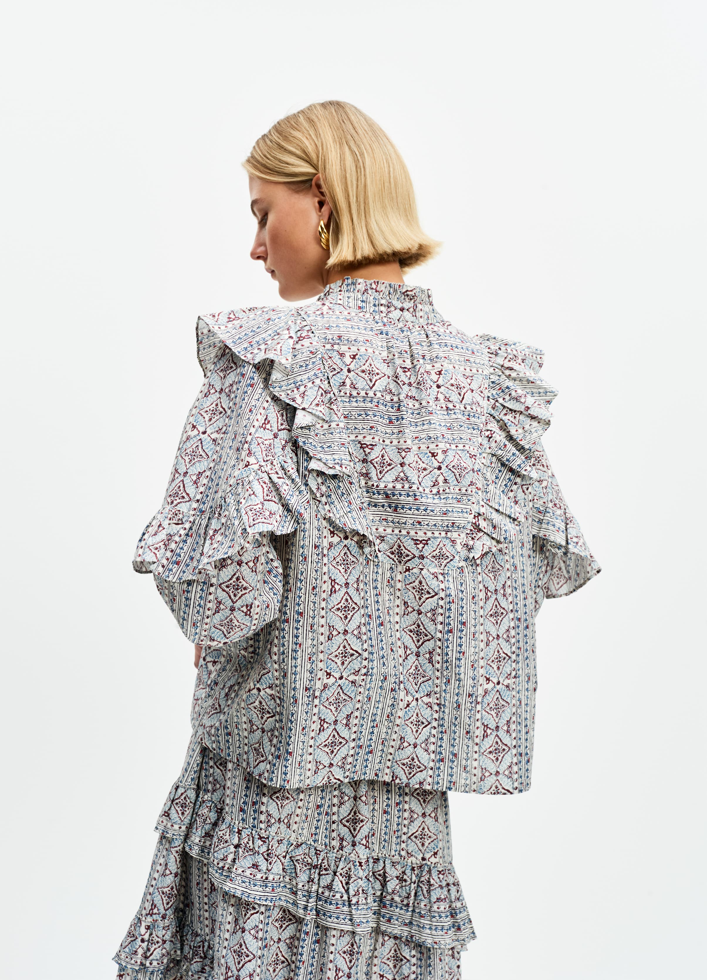 Copain Shirt (Ginger Jar Print)