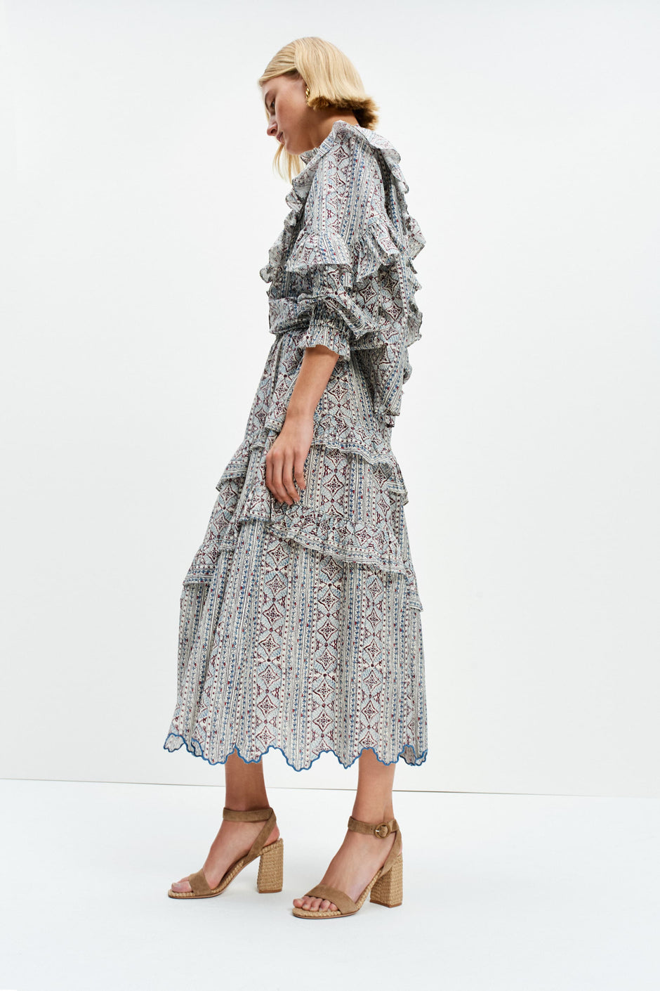 The Copain Skirt (Ginger Jar Print)