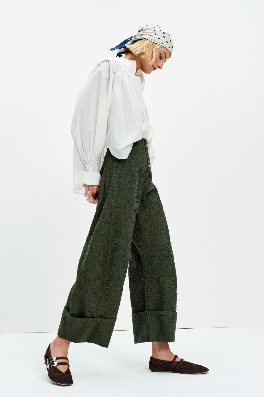 The Cuff Jean (Deep Sage)