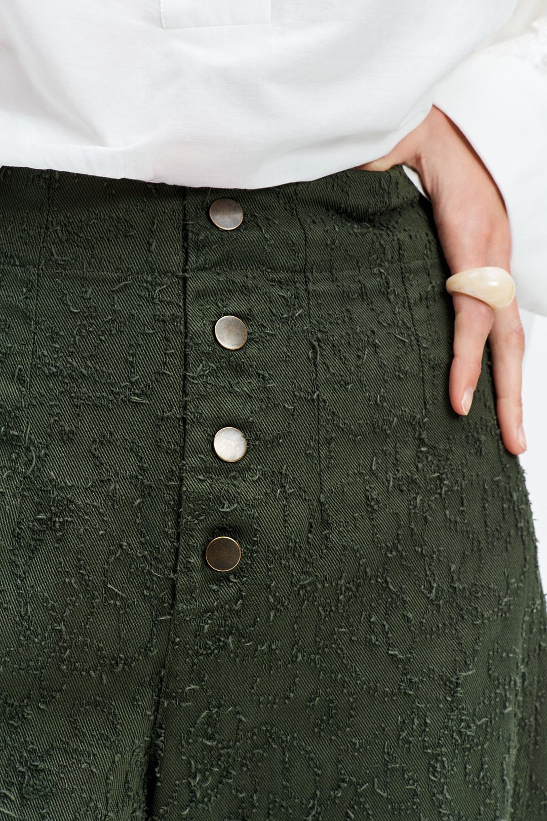 The Cuff Jean (Deep Sage)