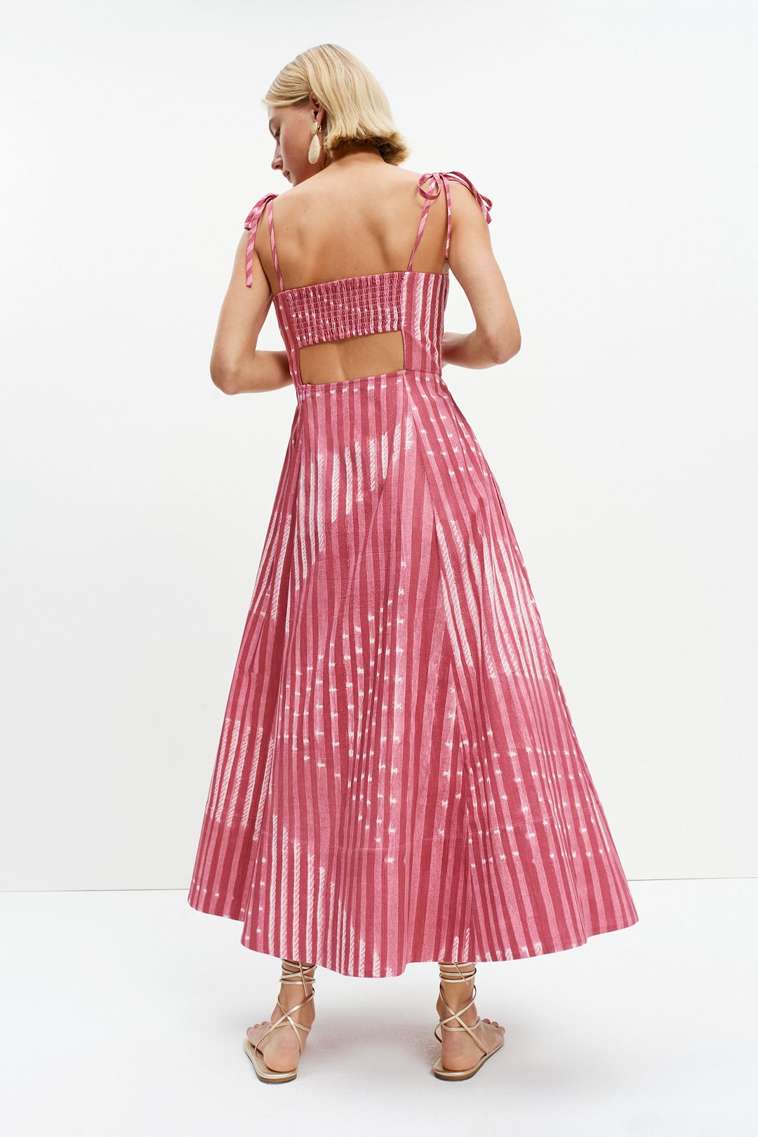 Ekberg Dress (Pink Nigella Print)